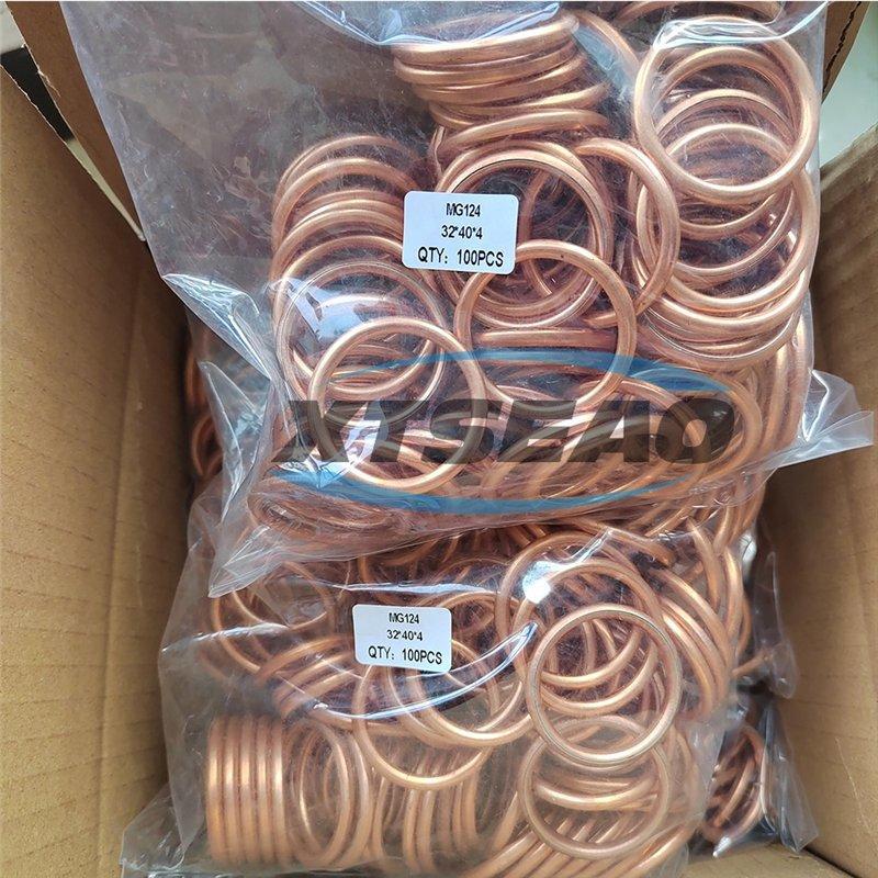 Прокладка медная с безасбестовой шайбой, высокое качество (арт. 25-19085651)