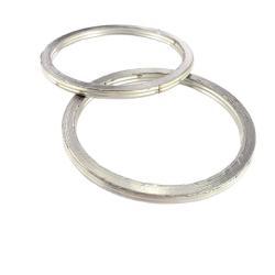 Прокладка для выхлопной трубы автобуса графит-сталь 73*86*5 (арт. 25-19085652)