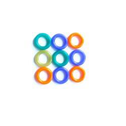 Уплотнительное кольцо силиконовое резиновое цветное (арт. 25-19085661)