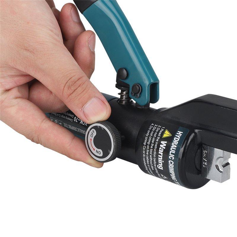 Ручной гидравлический обжимной инструмент YQK-70 с резаком (арт. 25-19086146)