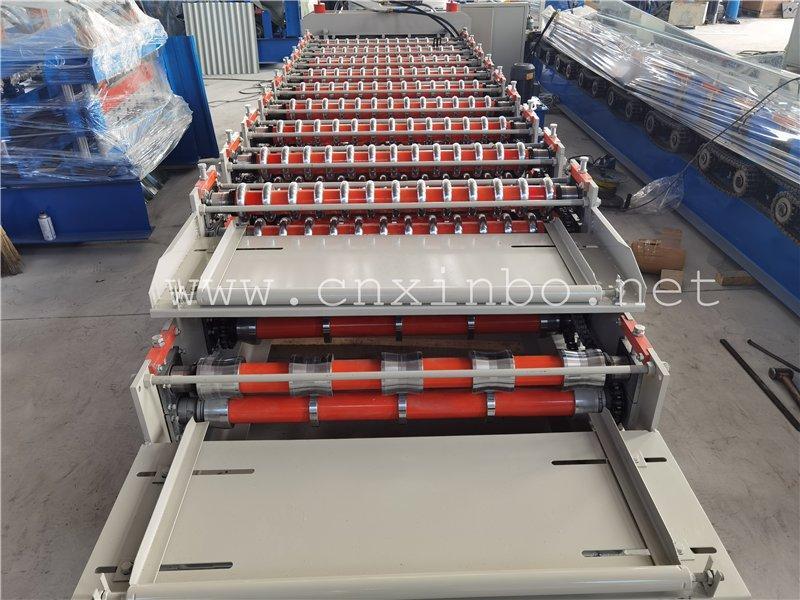 Станок для профнастила двухслойный гофрированный и трапециевидный (арт. 25-18080059)