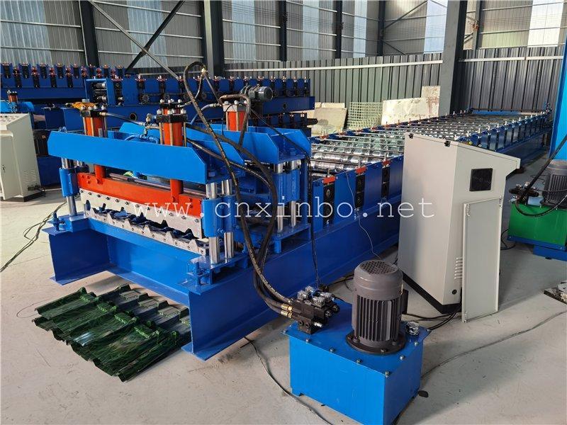 Оборудование для производства стальных черепиц с глазурью (арт. 25-18080132)