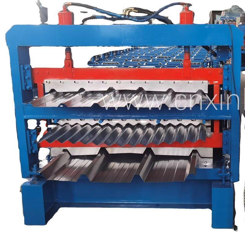 Машина для профнастила трехслойная IBR/Трапеция/Волна (арт. 25-18080255)