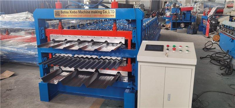 Машина для профнастила трехслойная IBR/Трапеция/Волна (арт. 25-18080255)