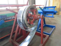 Машина для профилирования с ручным разматывателем и гидравлическим декойлером (арт. 25-18080310)