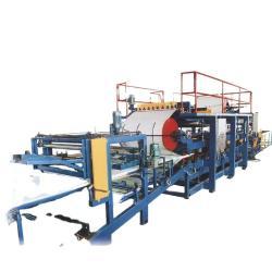 Машина для формовки сэндвич-панелей из стекловаты и EPS (арт. 25-18080374)