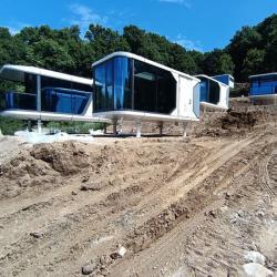 Дом-контейнер 38 м2 с кухней и капсулой (арт. 25-24110005)