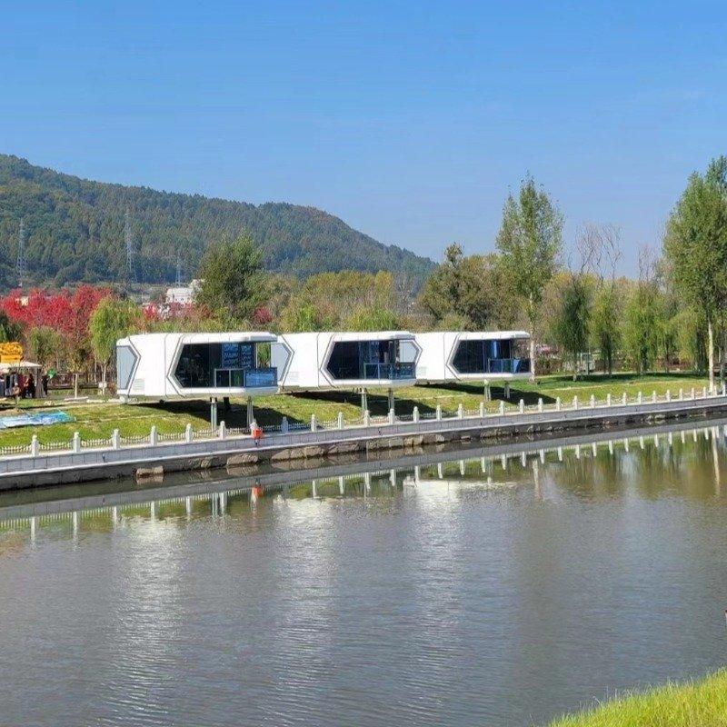 Дом-контейнер капсульный 2 спальни современный модульный (арт. 25-24110006)