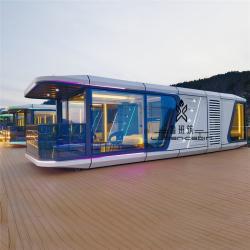 Дом-капсула современный люкс разной площади (арт. 25-24110014)