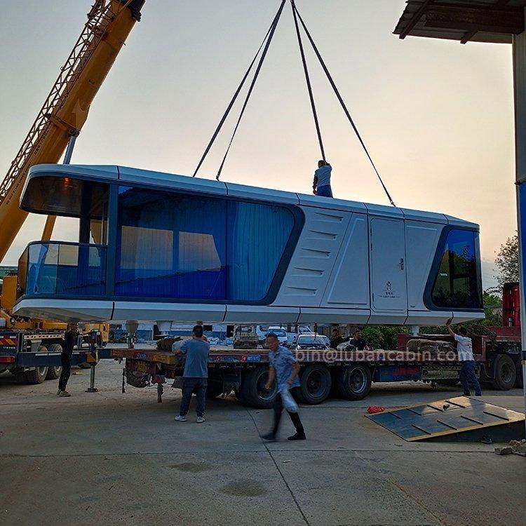 Модульный мобильный дом с 2 спальнями и контейнером (арт. 25-24110016)