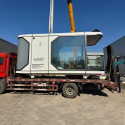 Модульный мобильный дом с 2 спальнями и контейнером (арт. 25-24110016)