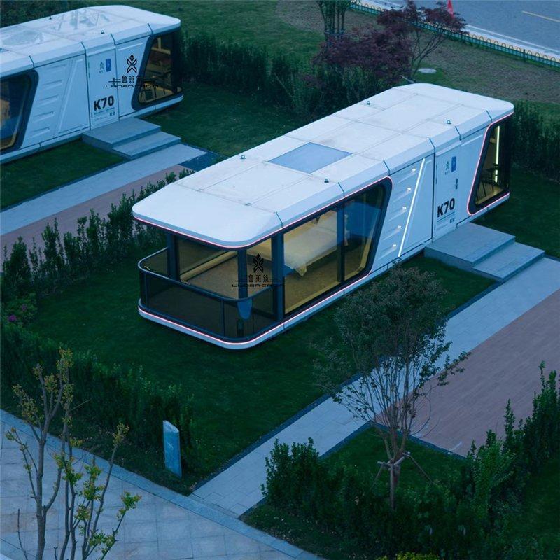 Мобильный дом люкс 2 спальни модульный капсульный отель (арт. 25-24110017)