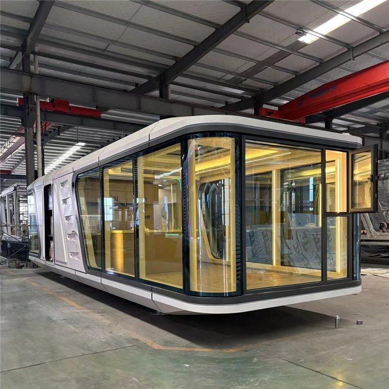 Капсульный дом с 2 спальнями и кухней, огнестойкий контейнер (арт. 25-24110019)