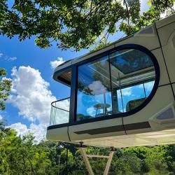 Капсула для кемпинга передвижная современная на горе или в пустыне (арт. 25-24110027)