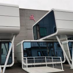 Модульный дом-капсула 20 футов для офиса и хранения (арт. 25-24110042)