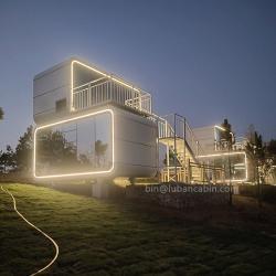 Дом-контейнер двухуровневый экологичный складной (арт. 25-24110054)