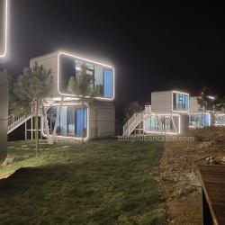 Дом-контейнер двухуровневый экологичный складной (арт. 25-24110054)