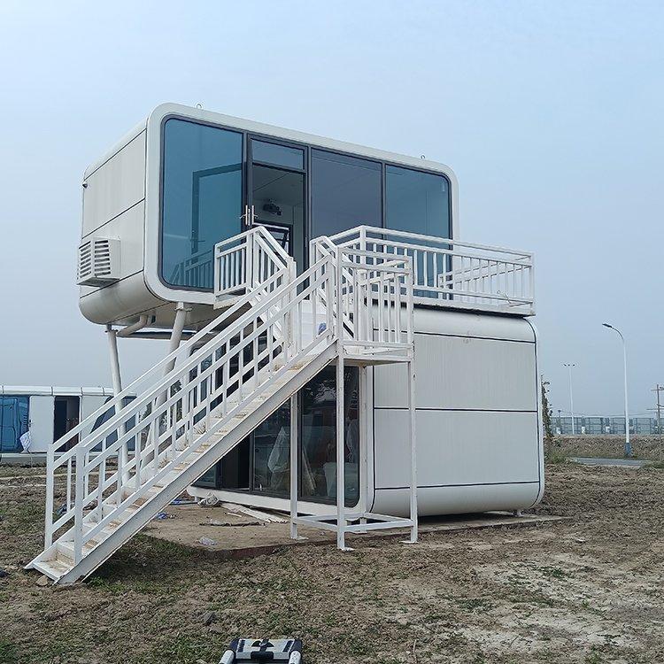 Мобильный дом-капсула с 3 спальнями и KTV декором (арт. 25-24110069)