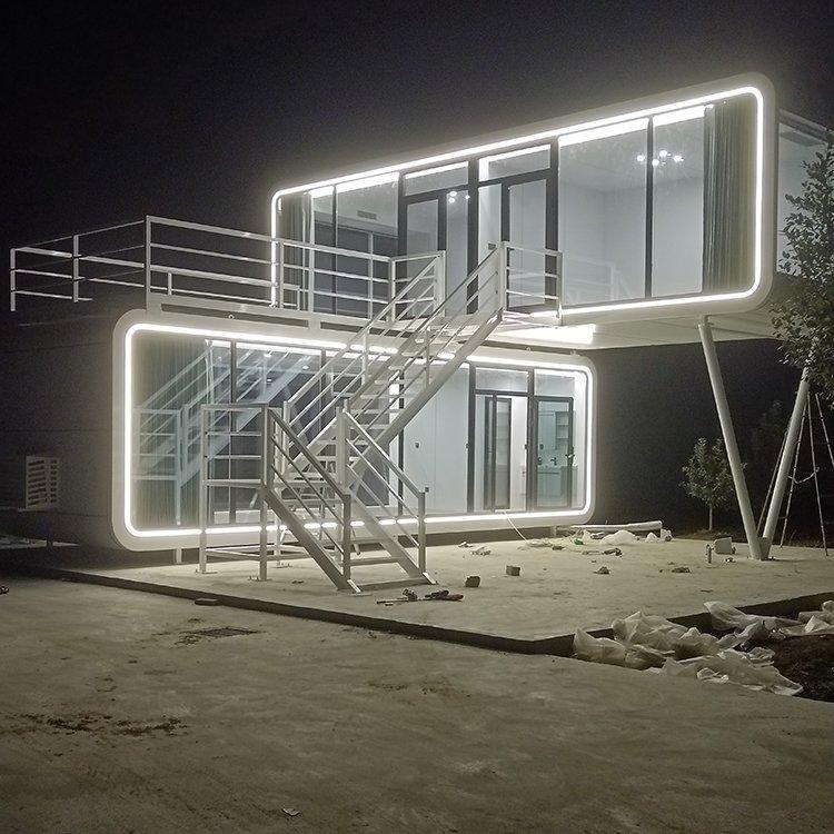 Коттедж двухэтажный мобильный для отдыха 40 футов (арт. 25-24110070)