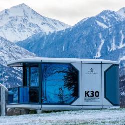 Мобильный дом-капсула двухслойный для офиса и виллы (арт. 25-24110078)