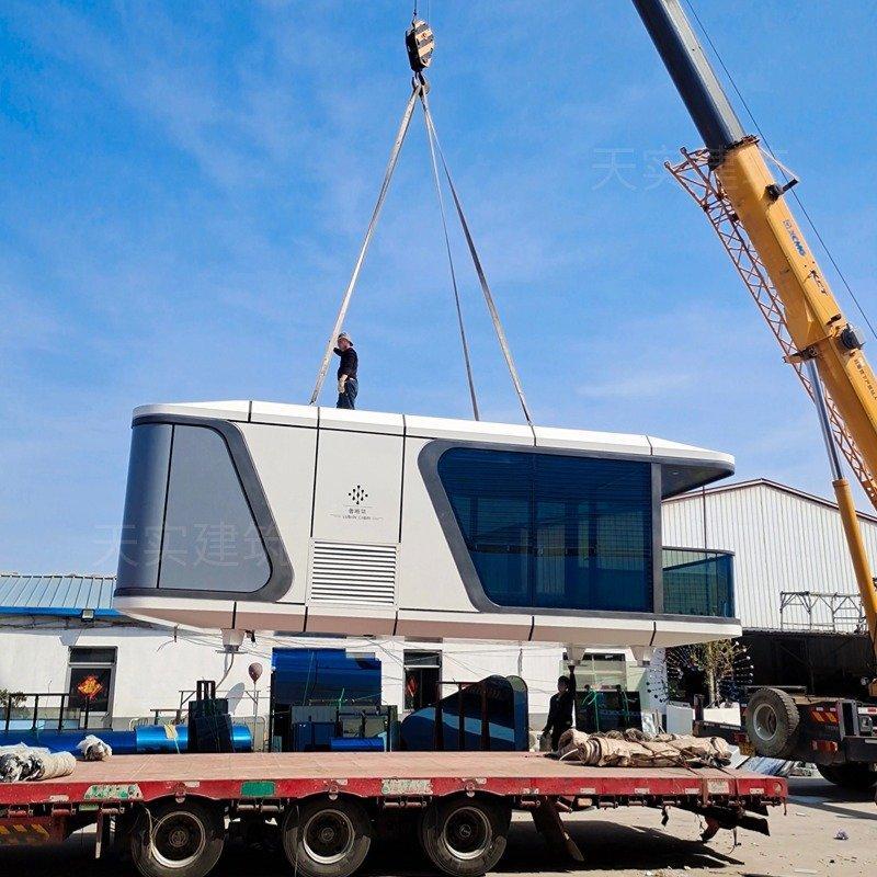 Дом-капсула эко модерн Люкс Префаб (арт. 25-24110079)