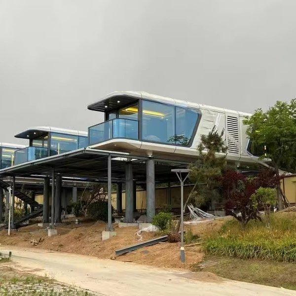 Дом-контейнер 40FT с ванной и кухней, компактный (арт. 25-24110082)