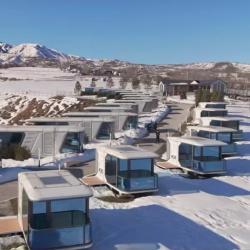 Дом-контейнер для отдыха просторный и мобильный (арт. 25-24110126)