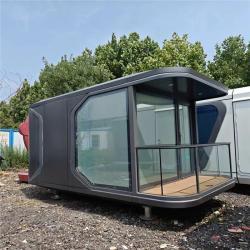 Дом-контейнер для отдыха просторный и мобильный (арт. 25-24110126)