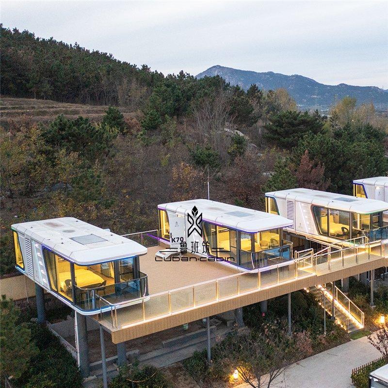 Капсульный дом 40ft с 2 спальнями для кемпинга и проживания (арт. 25-24110135)