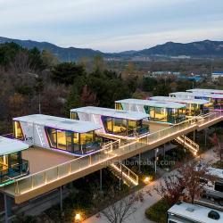 Капсульный дом из стали с модульной конструкцией и умными функциями (арт. 25-24110136)