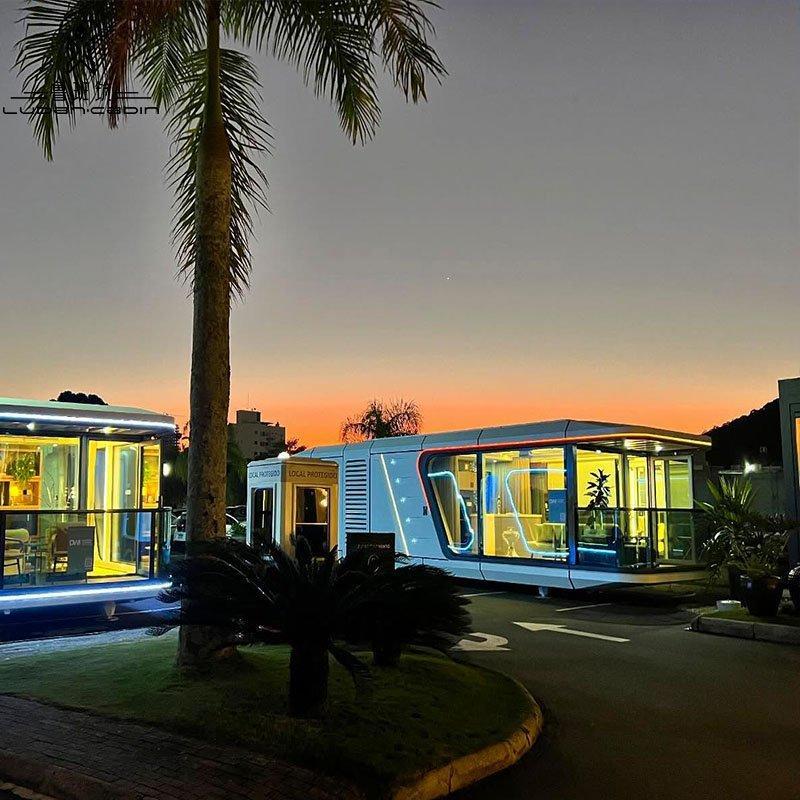 Контейнерный дом 20ft с 2 спальнями, передвижной, для гор и моря (арт. 25-24110137)