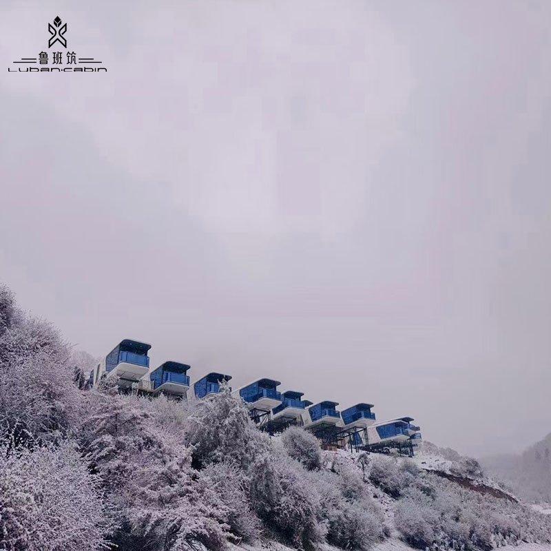 Контейнерный дом 20ft с 2 спальнями, передвижной, для гор и моря (арт. 25-24110137)