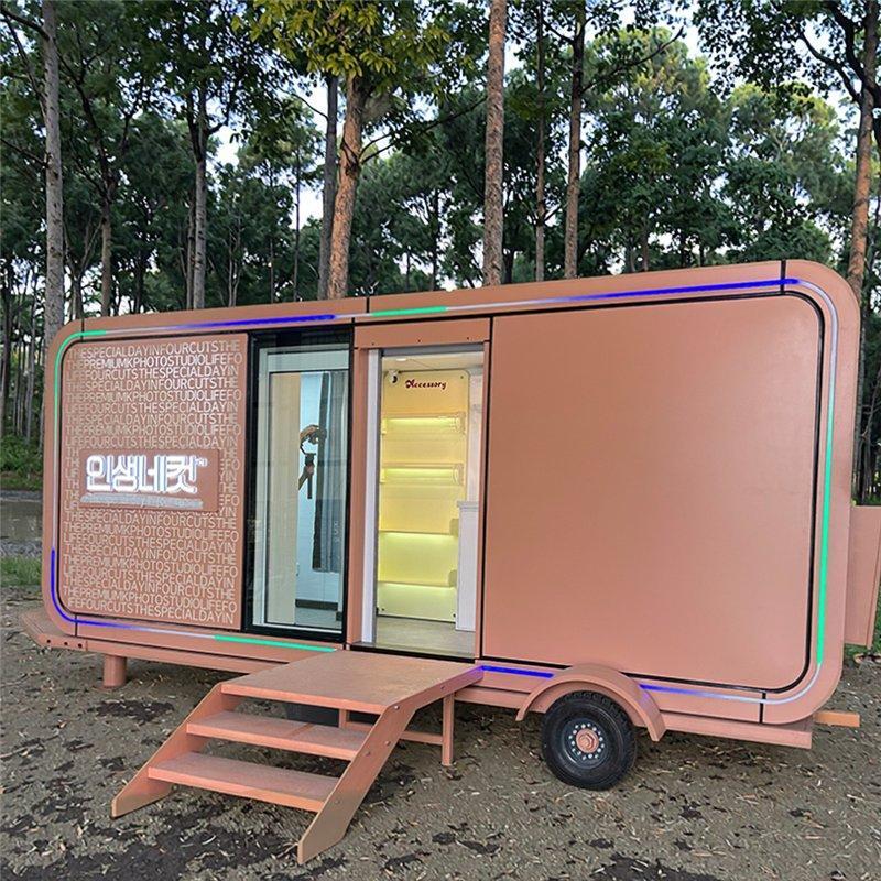 Мобильный модульный дом на колесах 20ft для глэмпинга (арт. 25-24110142)