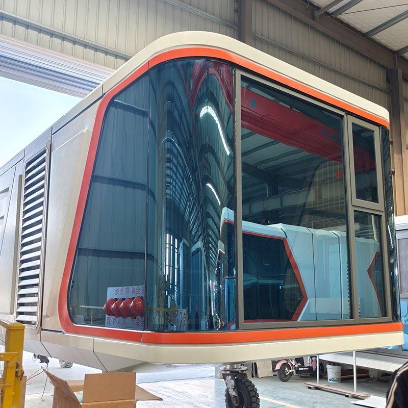 Капсульный дом 40ft для сна и кемпинга, кухня и отель (арт. 25-24110144)