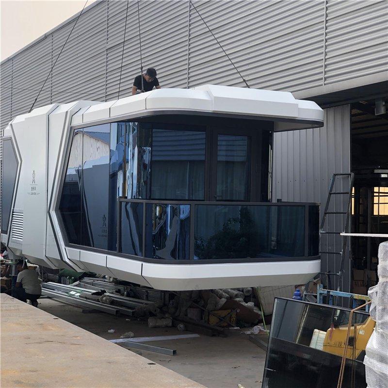 Дом из нержавеющей стали модульный сборный утепленный (арт. 25-24110147)