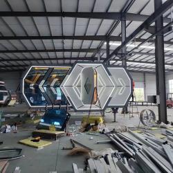 Мобильный дом-капсула с плоской упаковкой и стальным каркасом (арт. 26-1090017)