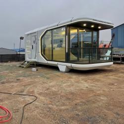 Мобильный дом-капсула с плоской упаковкой и стальным каркасом (арт. 26-1090017)