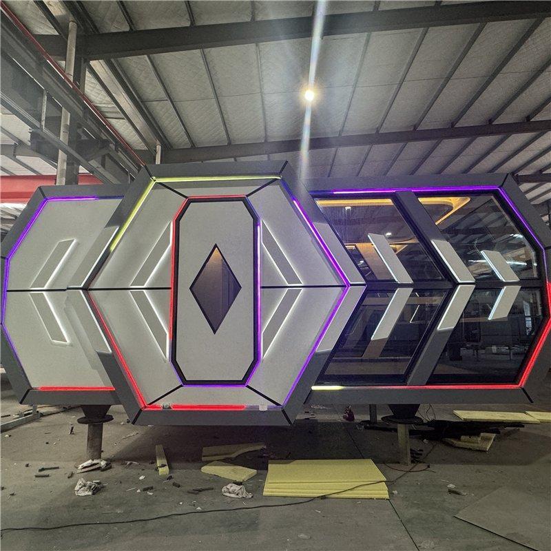 Модульный дом-капсула из стали водонепроницаемый офис (арт. 26-1090022)