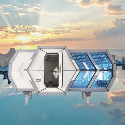 Мобильный контейнерный дом с голосовым управлением и водозащитой (арт. 26-1090025)