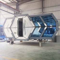 Гостиничный модуль Space Capsule из алюминия и стали (арт. 26-1090026)