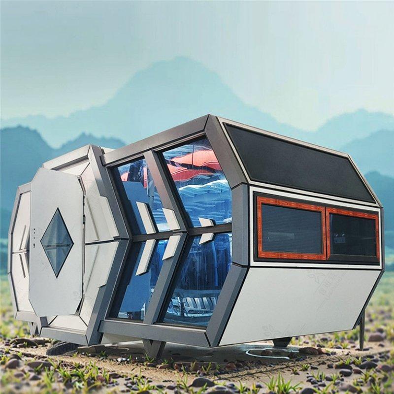 Капсула-отель из стали с защитой от погоды (арт. 26-1090027)