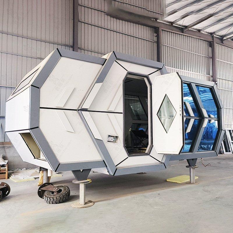 Кабина контейнерная стальная с термоизоляцией и левитирующей кроватью (арт. 26-1090030)