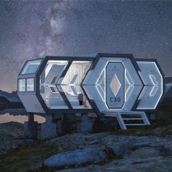 Капсула для проживания водонепроницаемая стальная с утеплением (арт. 26-1090032)