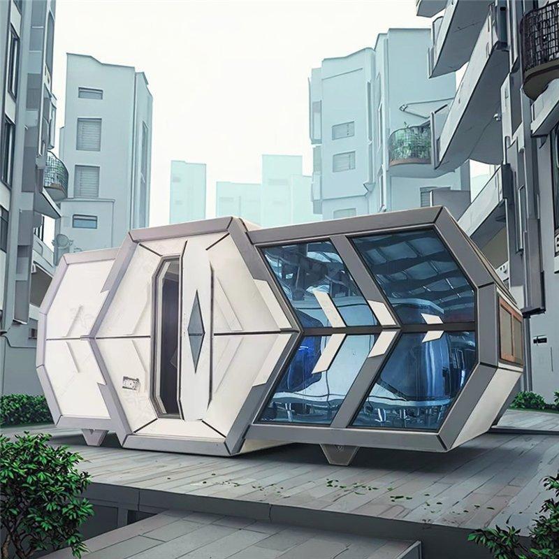 Капсула для жилья компактная водонепроницаемая стальная (арт. 26-1090037)