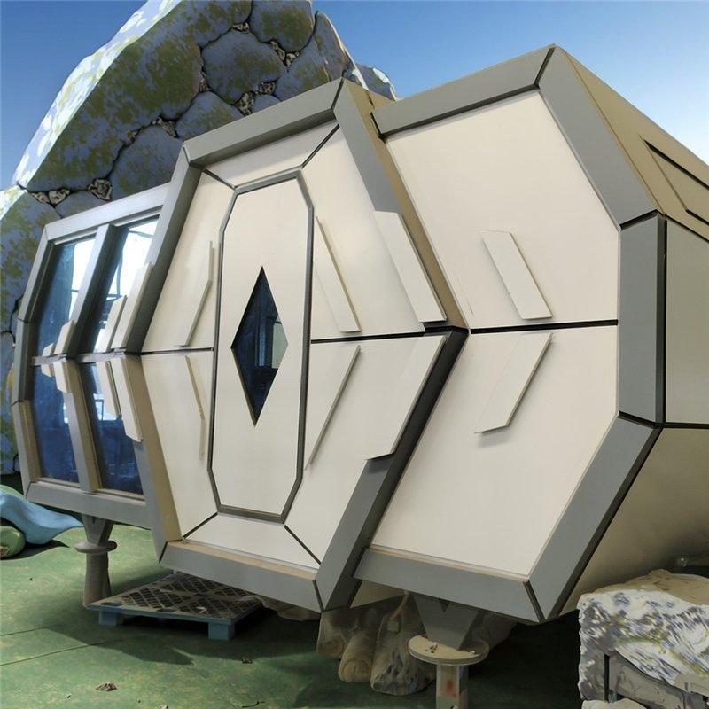 Мобильный дом 40ft расширяемый термоизолированный водонепроницаемый (арт. 26-1090038)