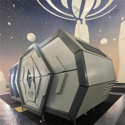 Модульный дом из стали с футуристичным дизайном и водонепроницаемостью (арт. 26-1090046)