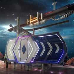 Капсульный дом из стали с готовым интерьером для совместного проживания (арт. 26-1090055)