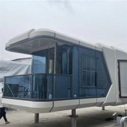 Дом-контейнер капсульный с спальней, мобильный, современный (арт. 26-1090072)