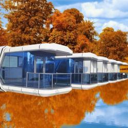 Виллы для отдыха модульные современные дома контейнеры (арт. 26-1090075)