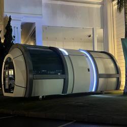 Капсульный дом передвижной стальной конструкции для улицы (арт. 26-1090085)